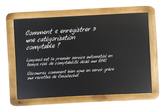 Comment « enregistrer » une catégorisation comptable sur LIMPEED ?